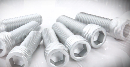 Figure 1. Dacromet-coated cylindrical head hex socket bolts in various sizes