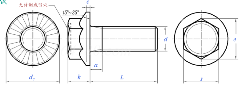 Dacromet Flange Bolts (2)