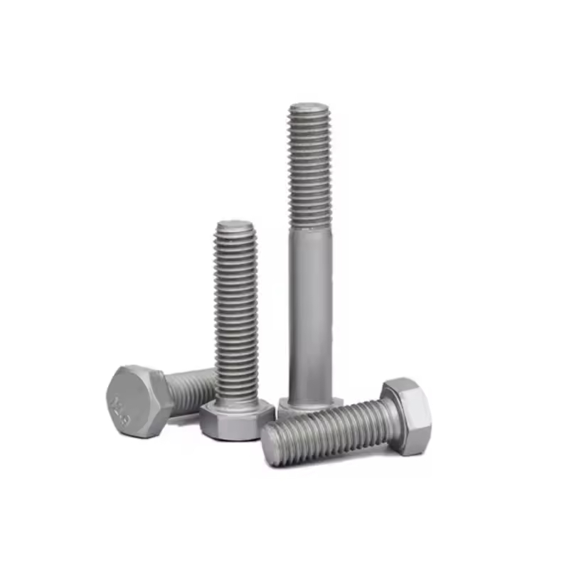 High Rust Resistance Din931 Dacromet Hex Bolts 20mm China Factory Direct Full Thread Extension Bolts Hex Head Carbon Steel