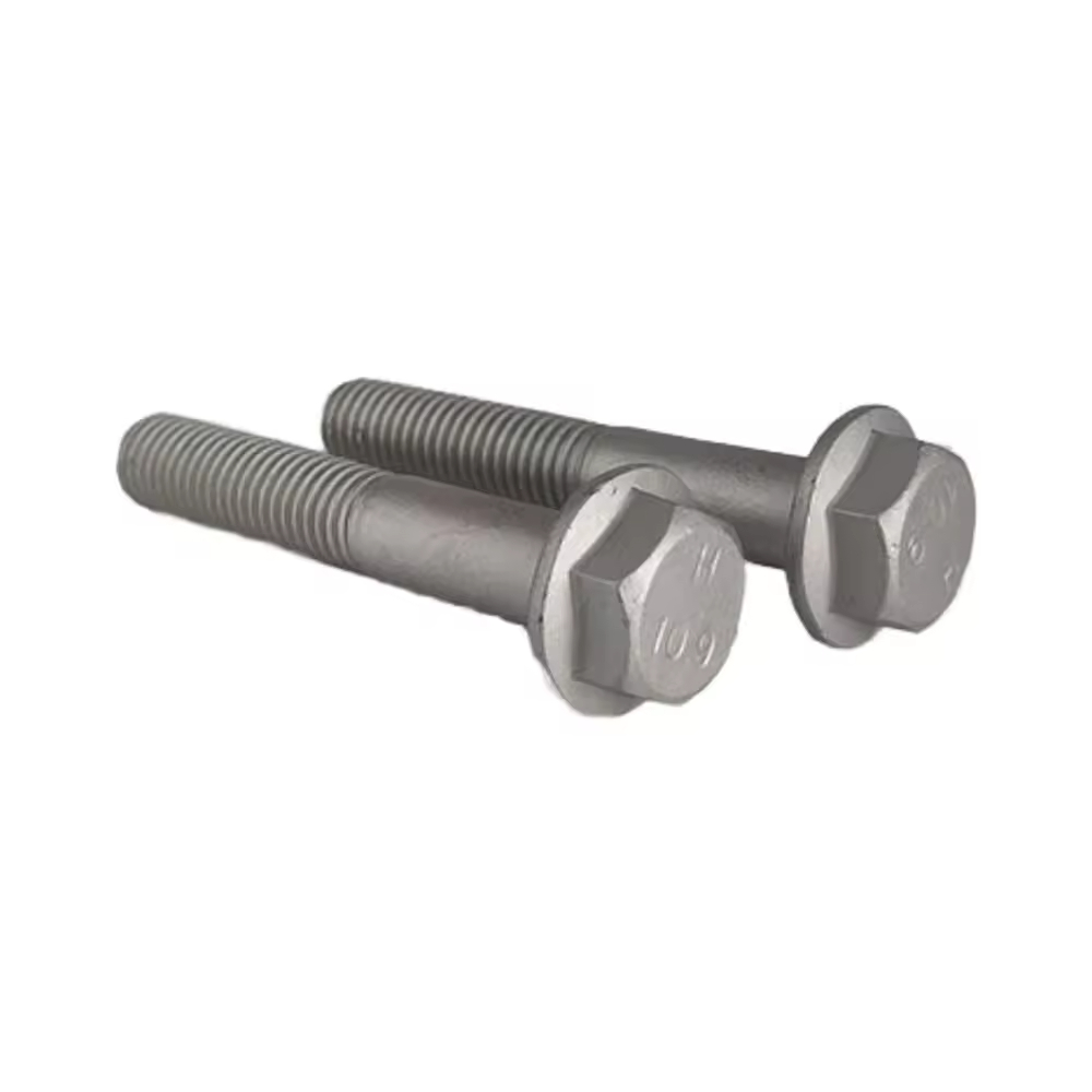 Dacromet-Coated Hexagon Flange Bolts: High-Torque, Anti-Loose Fasteners for Harsh Marine/Industrial Environments